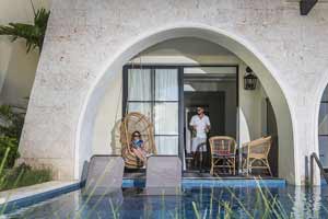 Swim Up Junior Suite El Beso - Ocean El Faro Resort - All Inclusive Punta Cana